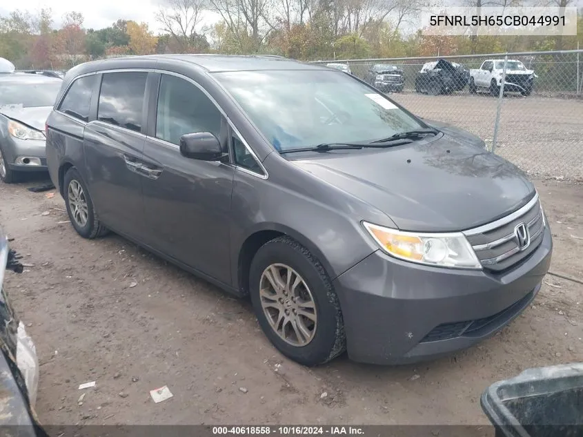 2012 Honda Odyssey Ex-L VIN: 5FNRL5H65CB044991 Lot: 40618558