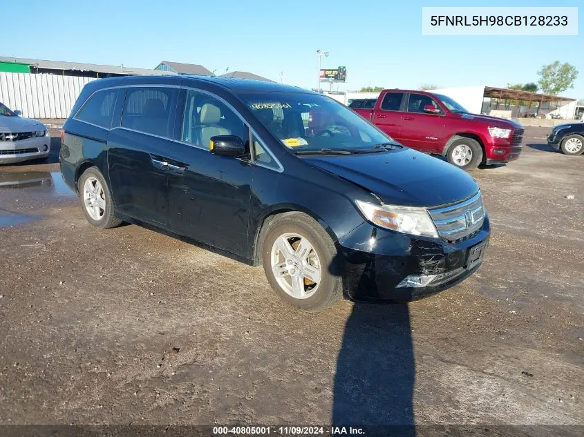 2012 Honda Odyssey Touring/Touring Elite VIN: 5FNRL5H98CB128233 Lot: 40805001