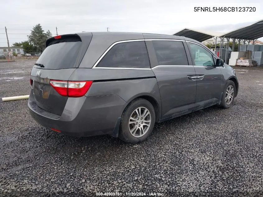 2012 Honda Odyssey Ex-L VIN: 5FNRL5H68CB123720 Lot: 40909761