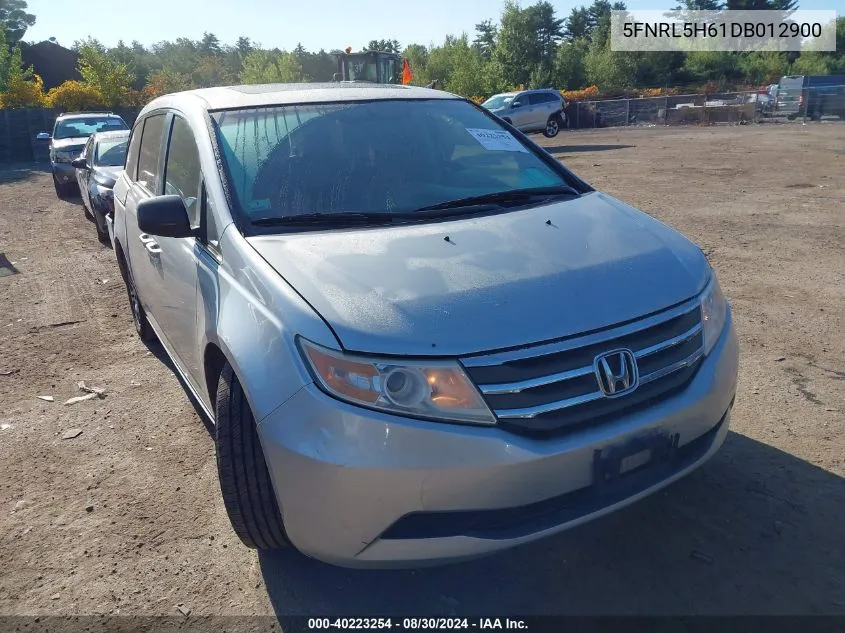 2013 Honda Odyssey Ex-L VIN: 5FNRL5H61DB012900 Lot: 40223254