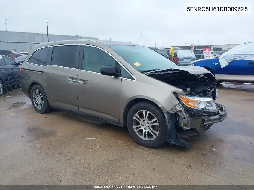 2013 Honda Odyssey VIN: 5FNRC5H61DB009625 Lot: 40265755