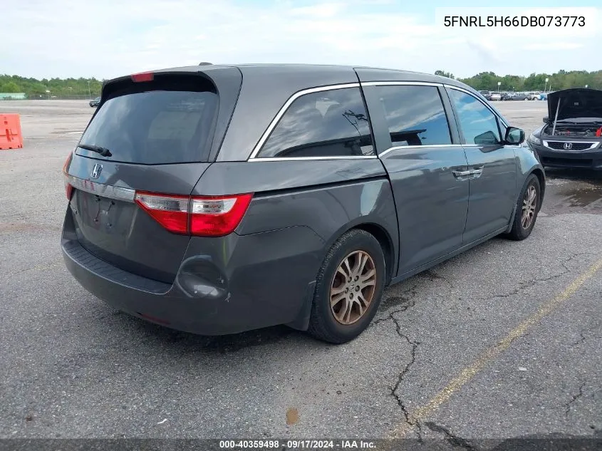 5FNRL5H66DB073773 2013 Honda Odyssey Ex-L