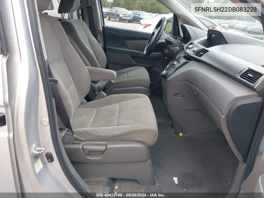 5FNRL5H22DB083228 2013 Honda Odyssey Lx