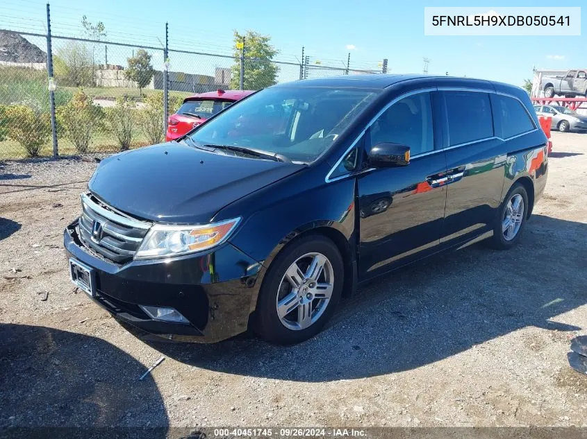 2013 Honda Odyssey Touring/Touring Elite VIN: 5FNRL5H9XDB050541 Lot: 40451745