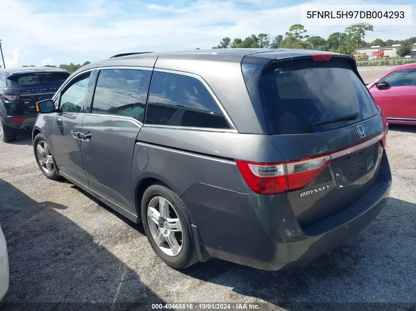 2013 Honda Odyssey Touring/Touring Elite VIN: 5FNRL5H97DB004293 Lot: 40465516