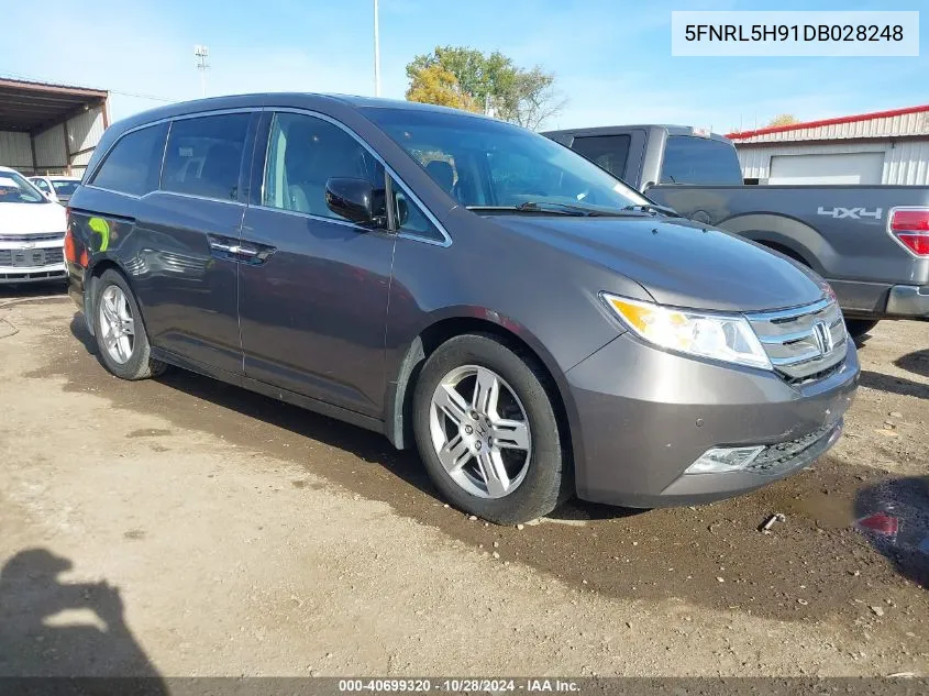 5FNRL5H91DB028248 2013 Honda Odyssey Touring/Touring Elite