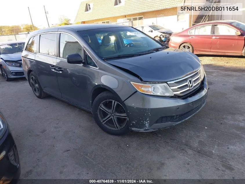 2013 Honda Odyssey Lx VIN: 5FNRL5H20DB011654 Lot: 40764539