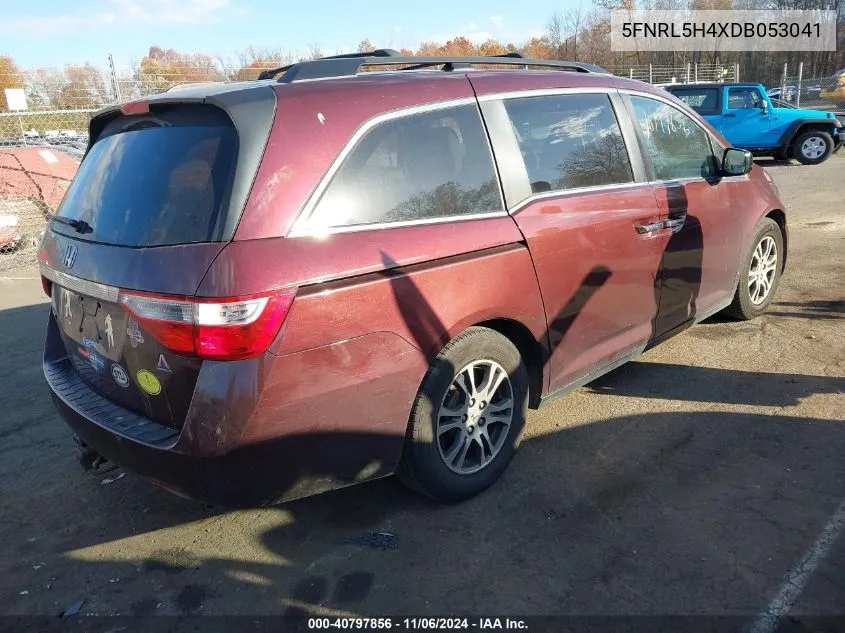 2013 Honda Odyssey Ex VIN: 5FNRL5H4XDB053041 Lot: 40797856