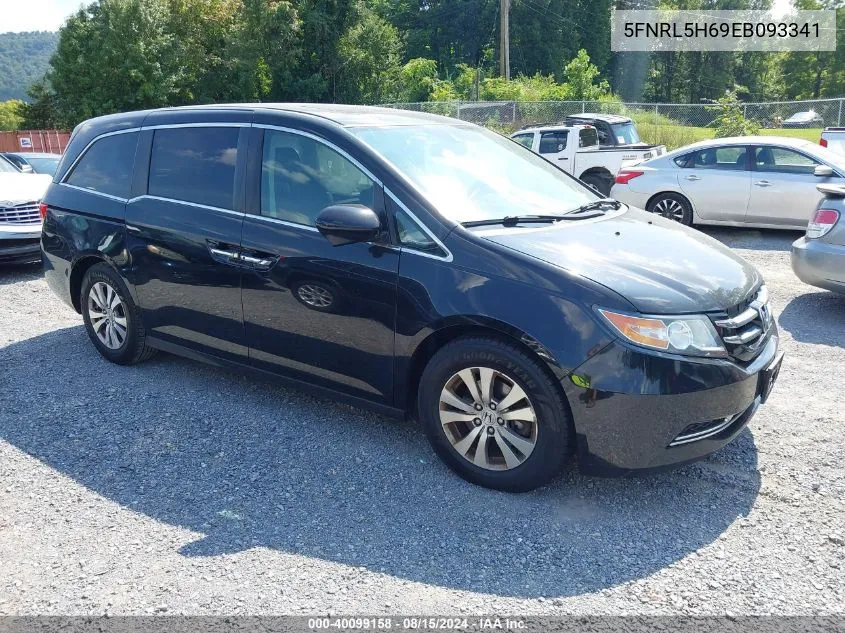 2014 Honda Odyssey Ex-L VIN: 5FNRL5H69EB093341 Lot: 40099158