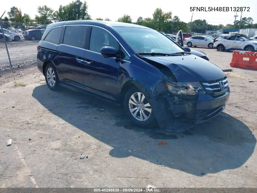 5FNRL5H48EB132872 2014 Honda Odyssey Ex