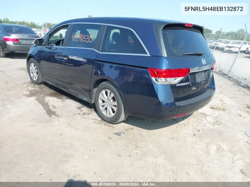 5FNRL5H48EB132872 2014 Honda Odyssey Ex