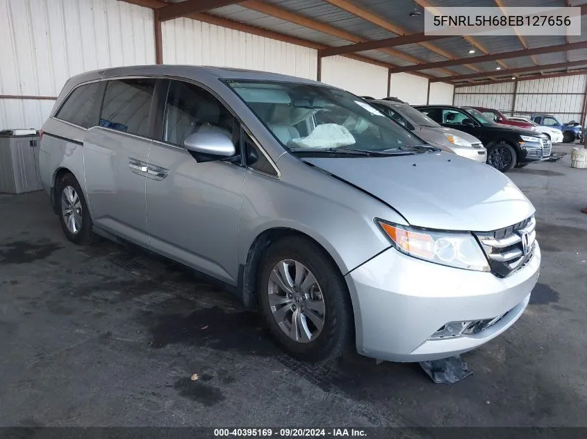 2014 Honda Odyssey Ex-L VIN: 5FNRL5H68EB127656 Lot: 40395169