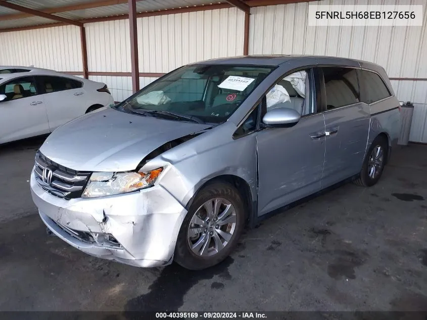 5FNRL5H68EB127656 2014 Honda Odyssey Ex-L