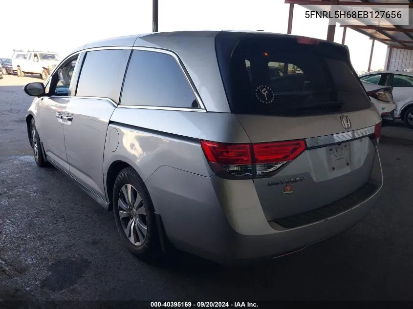 5FNRL5H68EB127656 2014 Honda Odyssey Ex-L