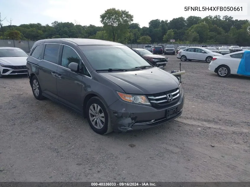 2015 Honda Odyssey Ex VIN: 5FNRL5H4XFB050661 Lot: 40336033