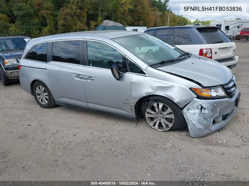 2015 Honda Odyssey Ex VIN: 5FNRL5H41FB053836 Lot: 40488515