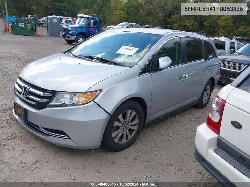 5FNRL5H41FB053836 2015 Honda Odyssey Ex