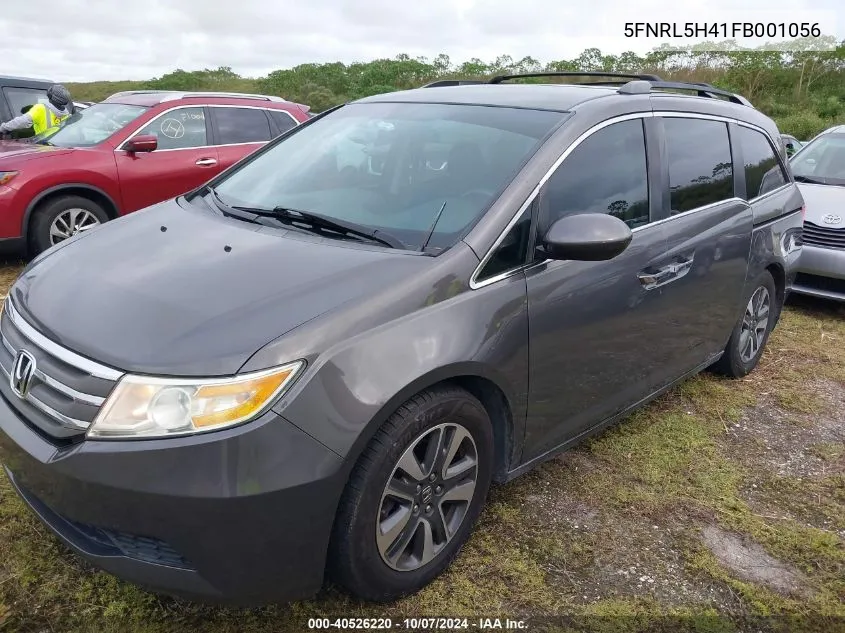 2015 Honda Odyssey Ex VIN: 5FNRL5H41FB001056 Lot: 40526220