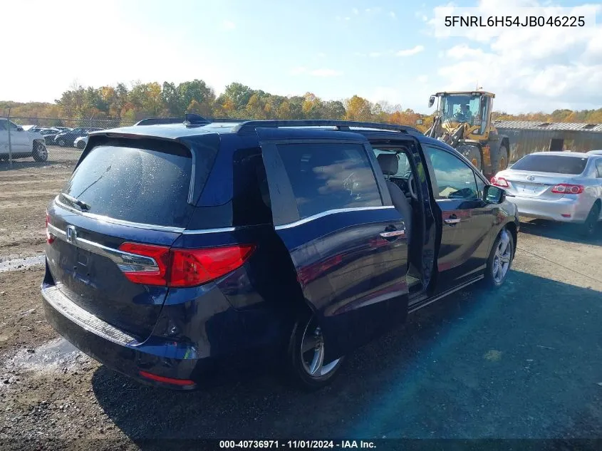 2018 Honda Odyssey Ex VIN: 5FNRL6H54JB046225 Lot: 40736971