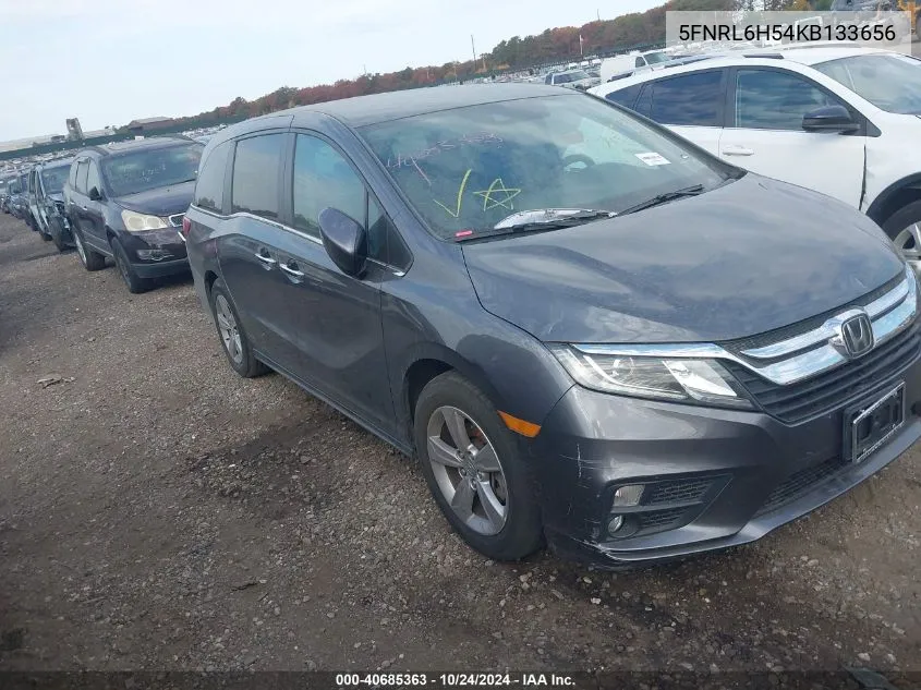 2019 Honda Odyssey Ex VIN: 5FNRL6H54KB133656 Lot: 40685363