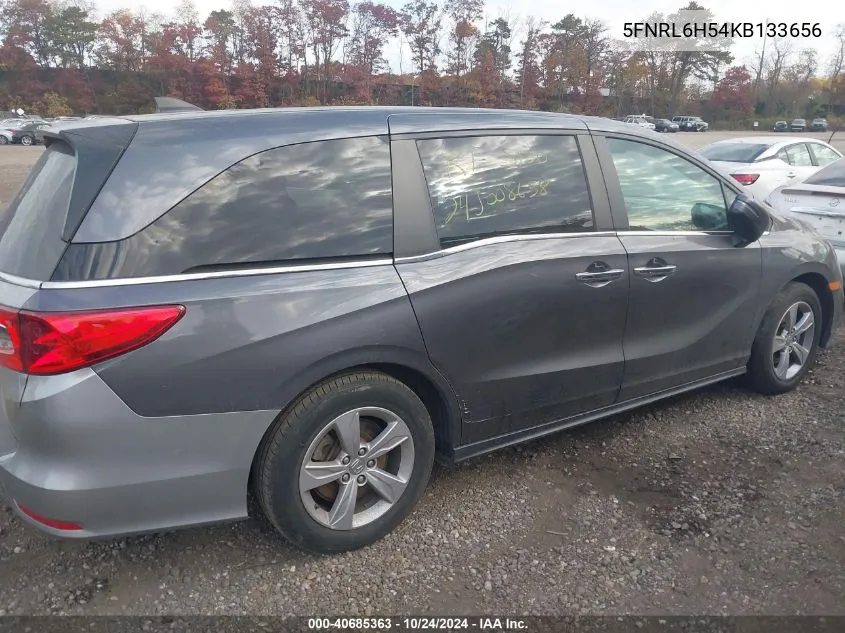 2019 Honda Odyssey Ex VIN: 5FNRL6H54KB133656 Lot: 40685363