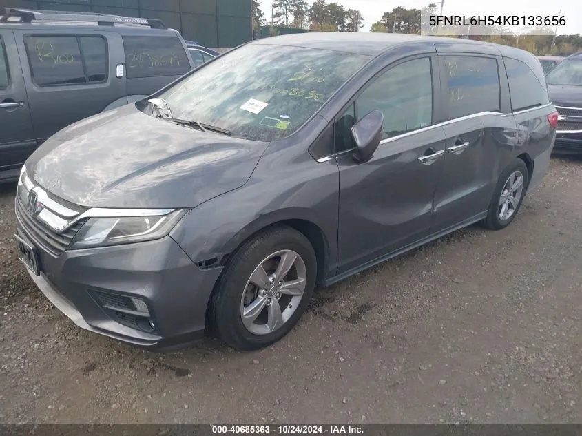 2019 Honda Odyssey Ex VIN: 5FNRL6H54KB133656 Lot: 40685363