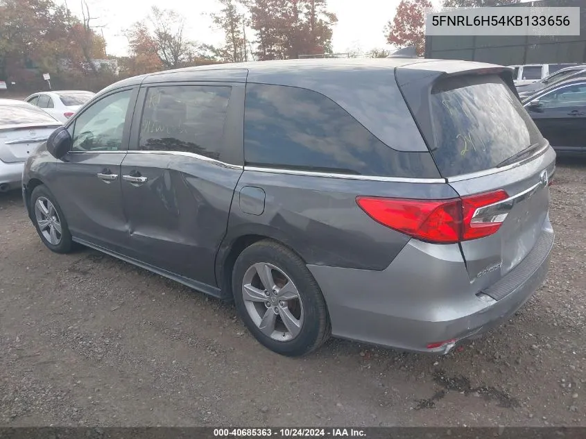 2019 Honda Odyssey Ex VIN: 5FNRL6H54KB133656 Lot: 40685363