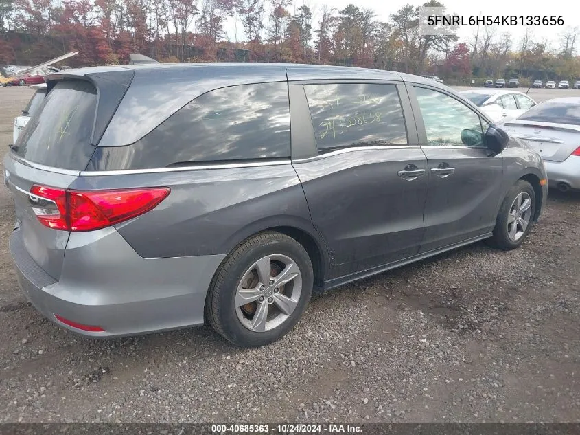 2019 Honda Odyssey Ex VIN: 5FNRL6H54KB133656 Lot: 40685363