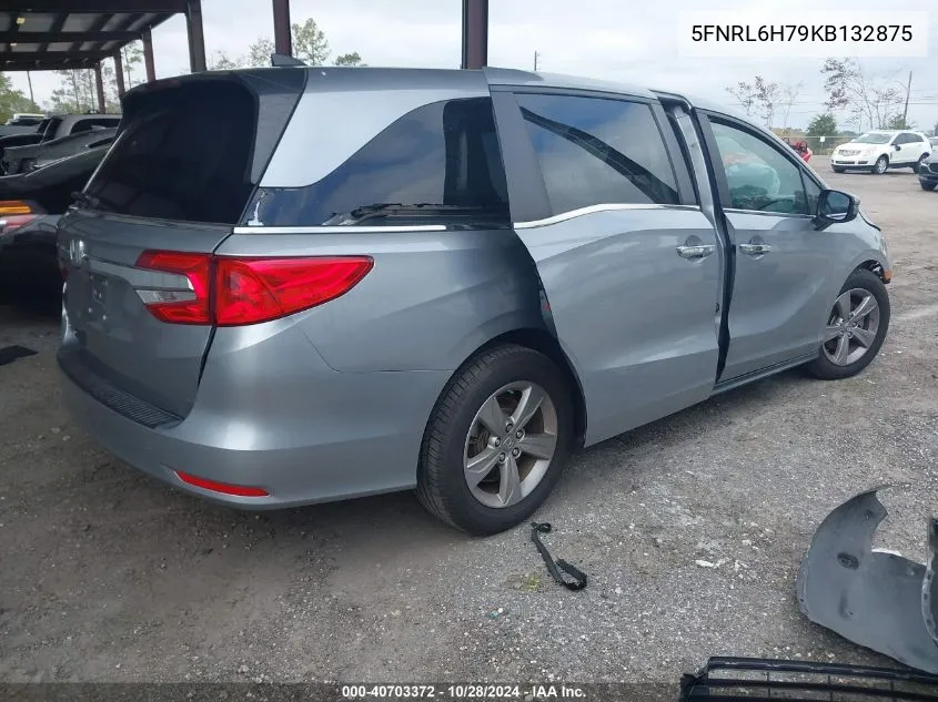 5FNRL6H79KB132875 2019 Honda Odyssey Ex-L