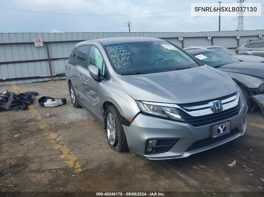 2020 Honda Odyssey Ex VIN: 5FNRL6H5XLB037130 Lot: 40248175