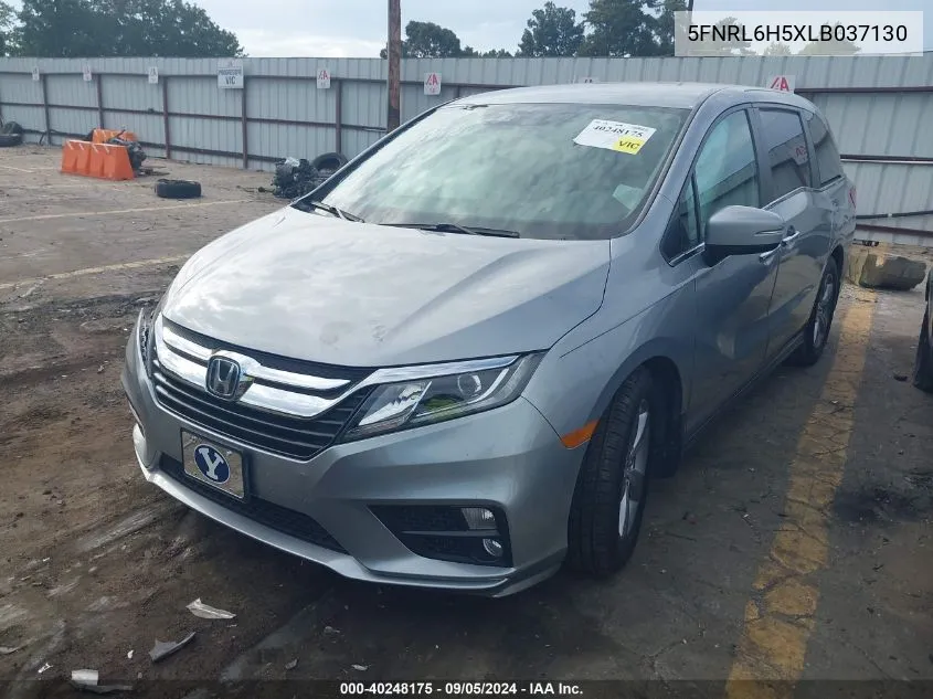 2020 Honda Odyssey Ex VIN: 5FNRL6H5XLB037130 Lot: 40248175