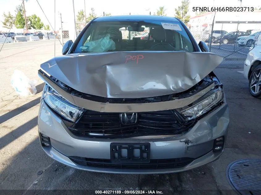 5FNRL6H66RB023713 2024 Honda Odyssey Ex-L