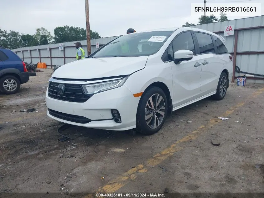 5FNRL6H89RB016661 2024 Honda Odyssey Touring