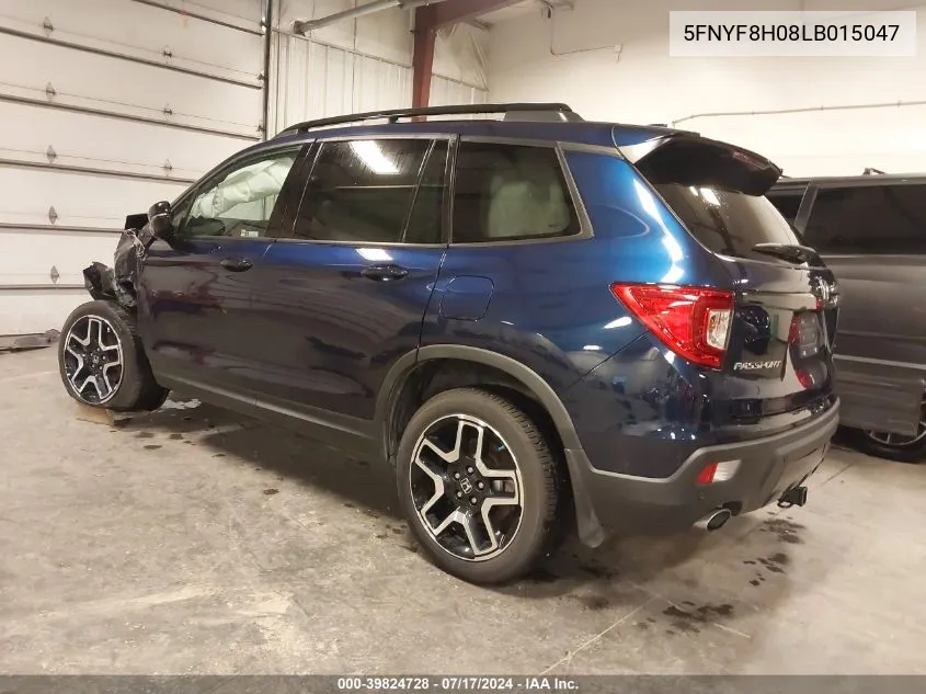 5FNYF8H08LB015047 2020 Honda Passport Awd Elite