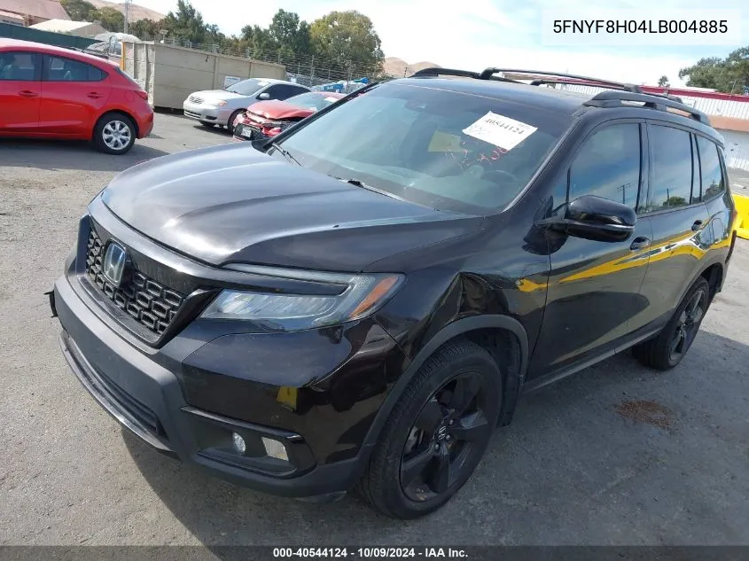 2020 Honda Passport Elite VIN: 5FNYF8H04LB004885 Lot: 40544124