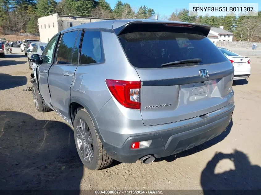 2020 Honda Passport Awd Ex-L VIN: 5FNYF8H55LB011307 Lot: 40880877