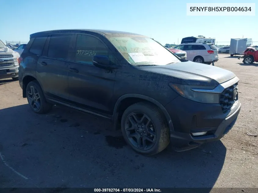 2023 Honda Passport Awd Ex-L VIN: 5FNYF8H5XPB004634 Lot: 39782704