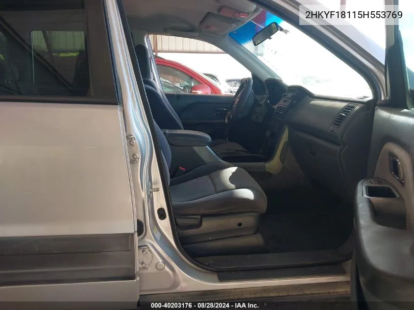 2HKYF18115H553769 2005 Honda Pilot Lx