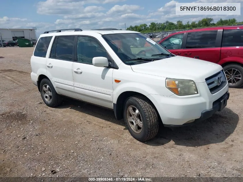 5FNYF18696B018300 2006 Honda Pilot Ex-L