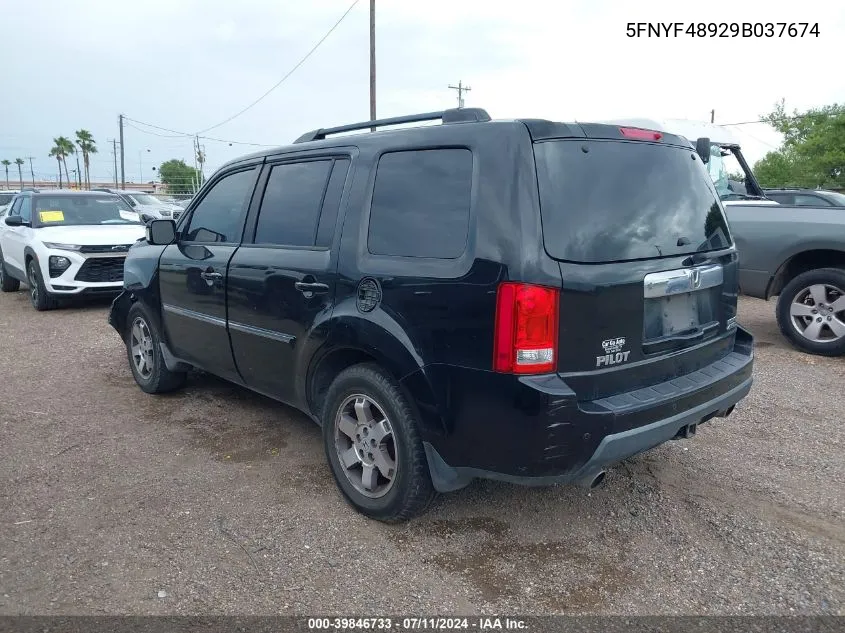 5FNYF48929B037674 2009 Honda Pilot Touring