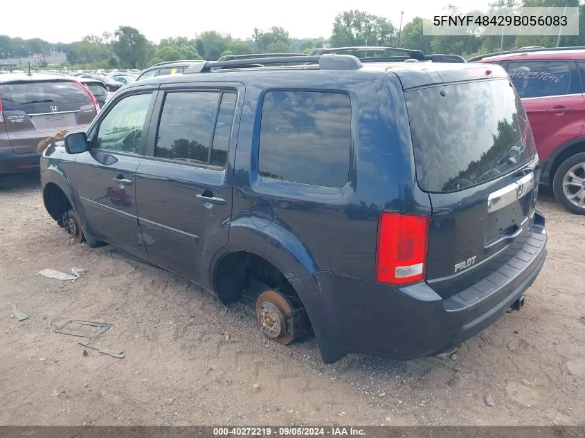 5FNYF48429B056083 2009 Honda Pilot Ex