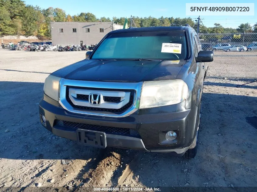 5FNYF48909B007220 2009 Honda Pilot Touring