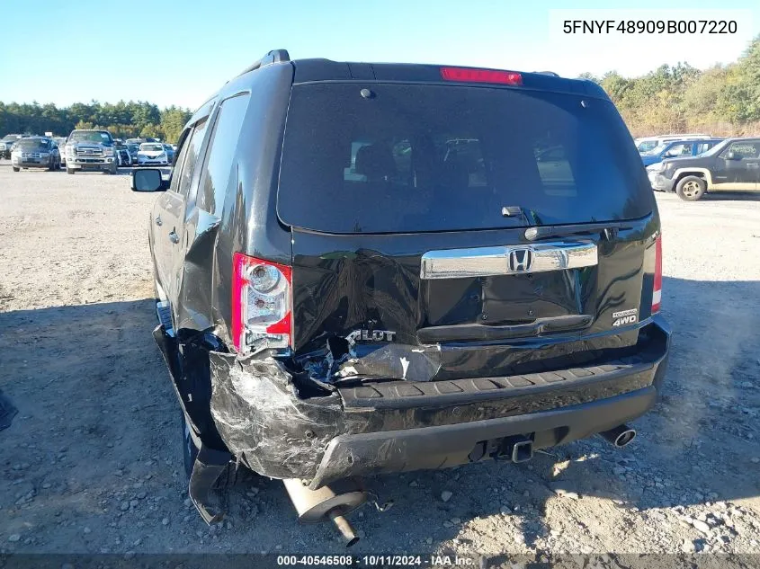 5FNYF48909B007220 2009 Honda Pilot Touring