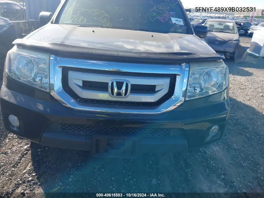 5FNYF489X9B032531 2009 Honda Pilot Touring