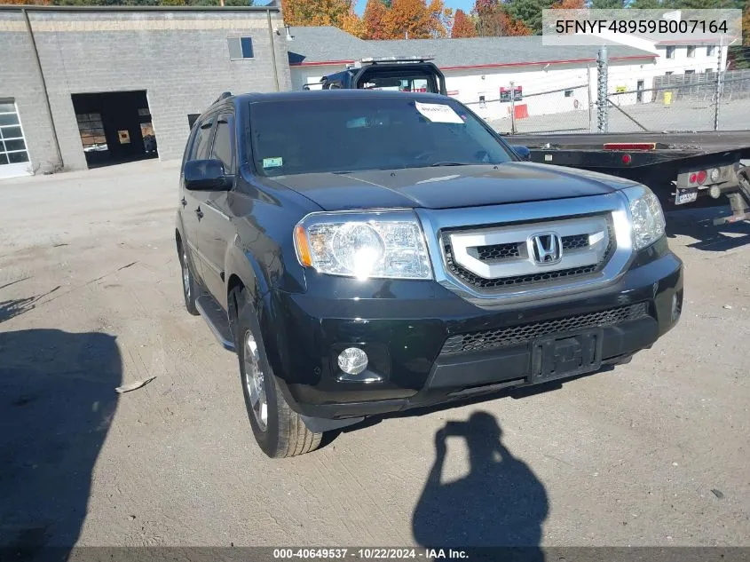 2009 Honda Pilot Touring VIN: 5FNYF48959B007164 Lot: 40649537