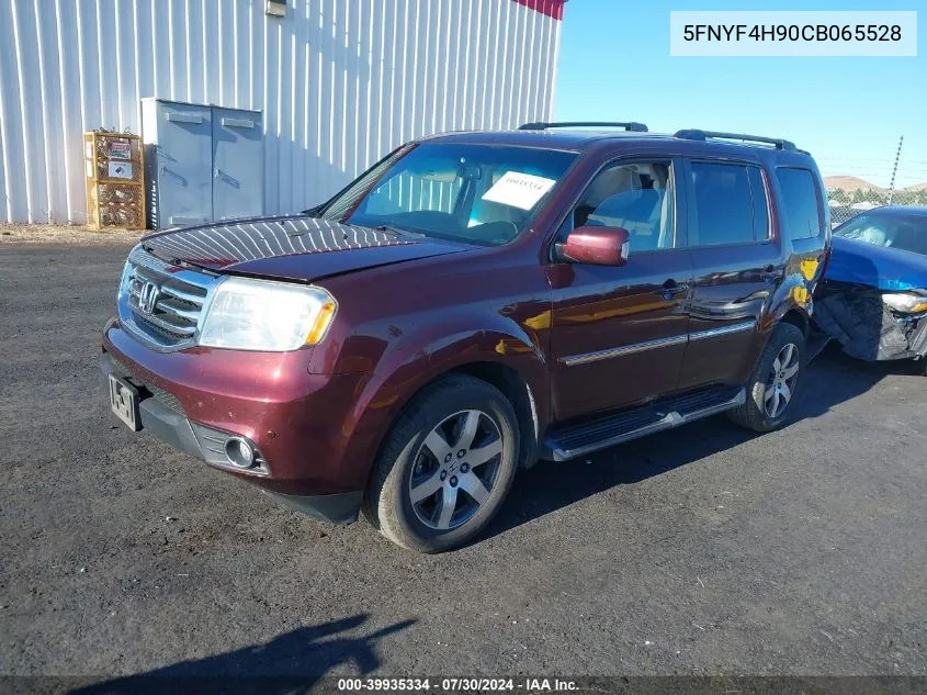 5FNYF4H90CB065528 2012 Honda Pilot Touring