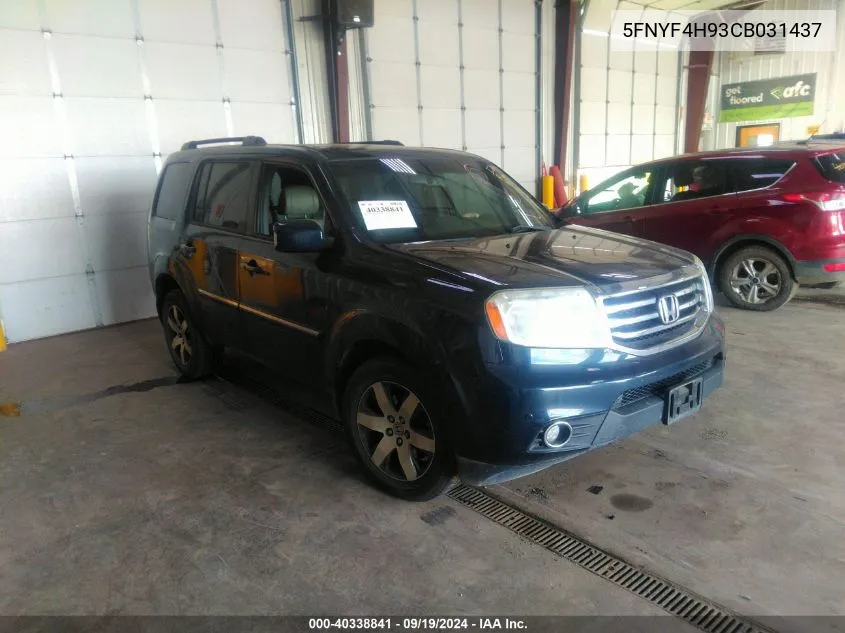 5FNYF4H93CB031437 2012 Honda Pilot Touring