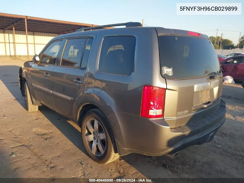 5FNYF3H96CB029899 2012 Honda Pilot Touring