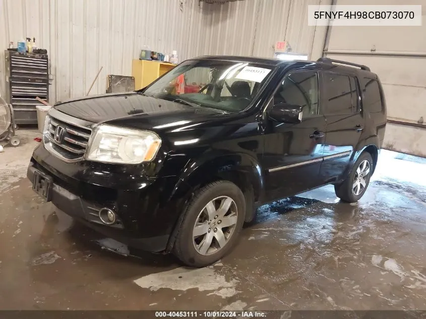 5FNYF4H98CB073070 2012 Honda Pilot Touring