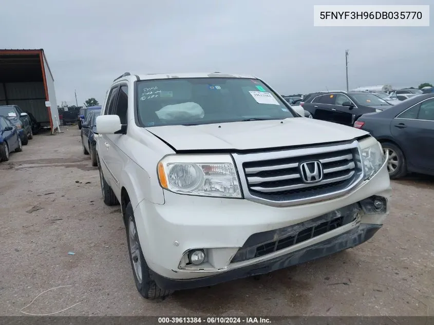 5FNYF3H96DB035770 2013 Honda Pilot Touring